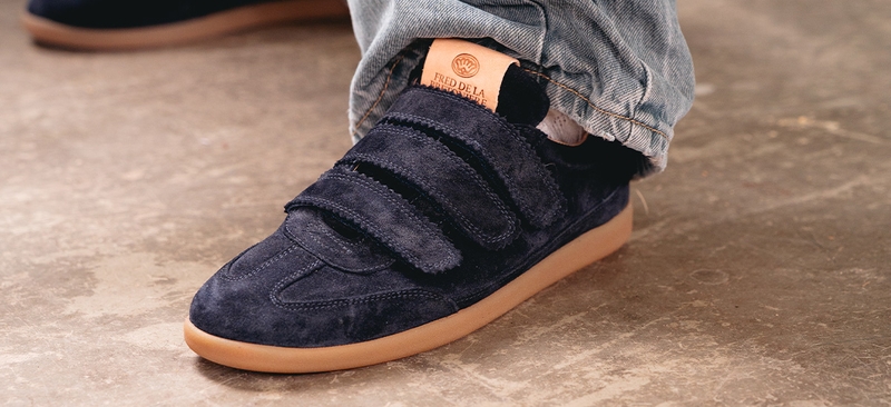 Blauwe sneakers dames