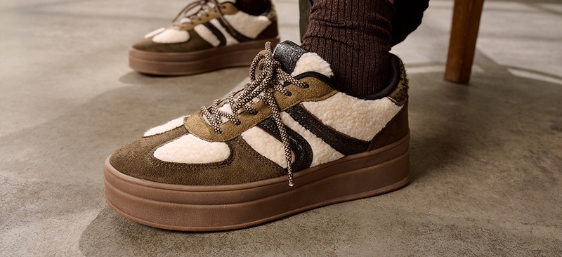 Groene sneakers dames