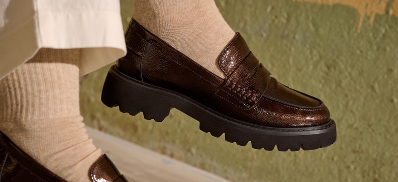 Chunky loafers dames
