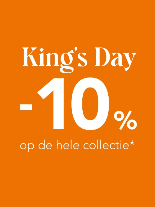 King's Day - 10% korting op de hele collectie