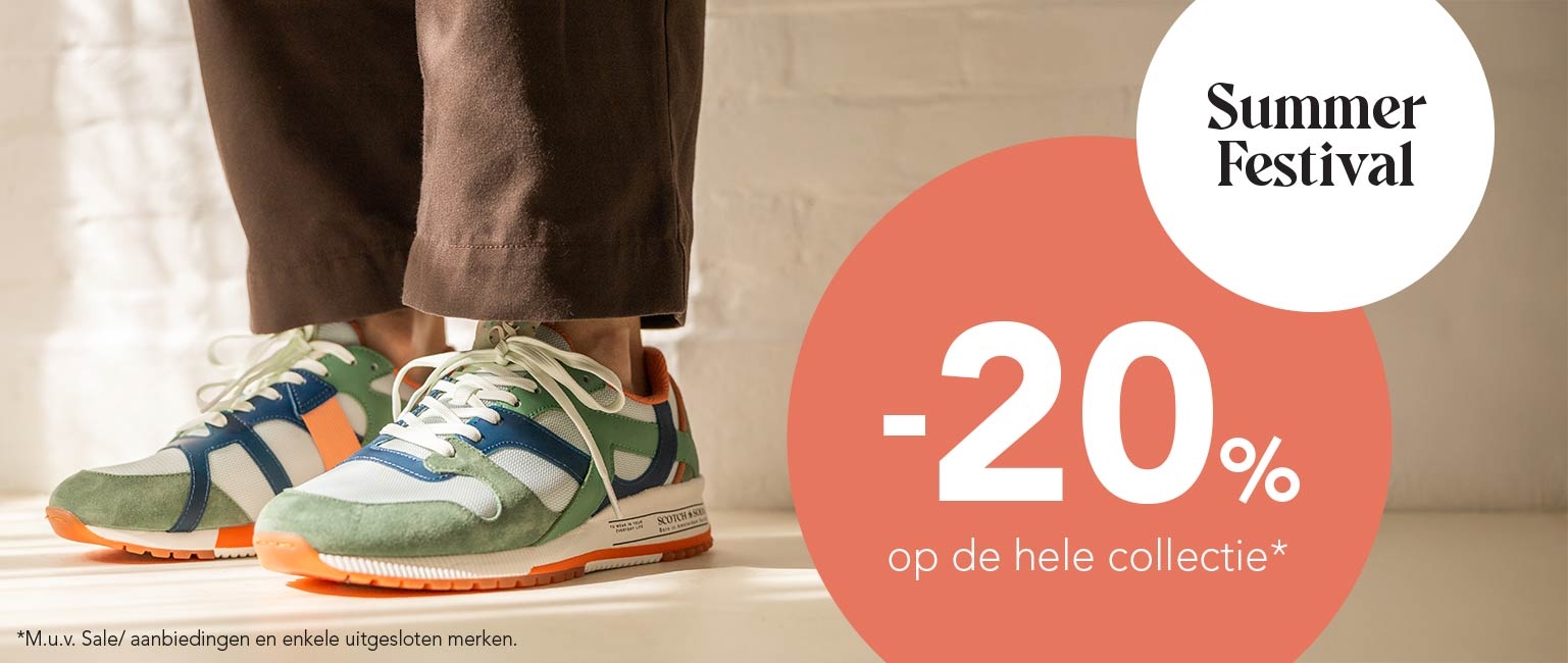 Summer Festival -20% op de hele collectie