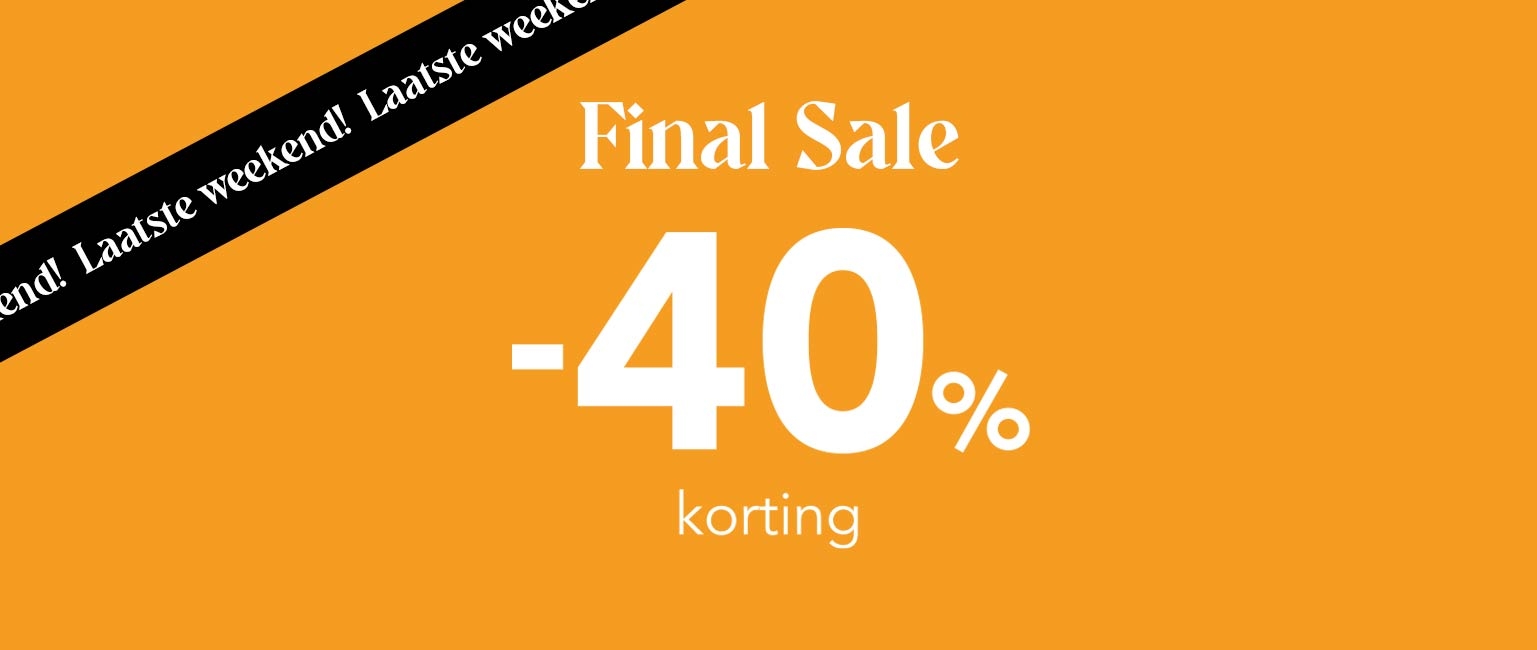 Summer Sale 40% korting