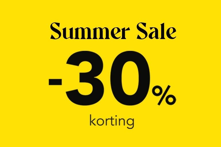 Summer Sale 30% korting