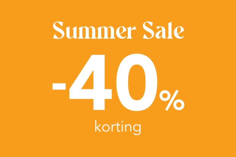 Summer Sale 40% korting